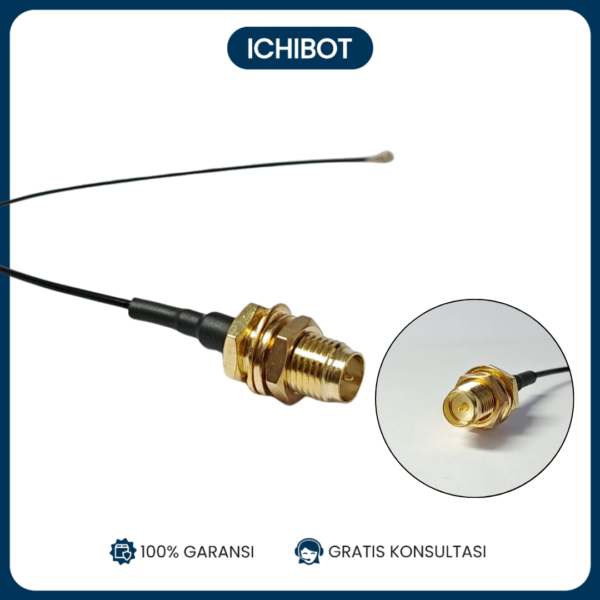 IPEX to SMA Male Pigtail Konektor Kabel Antena U.FL WiFi BT RF