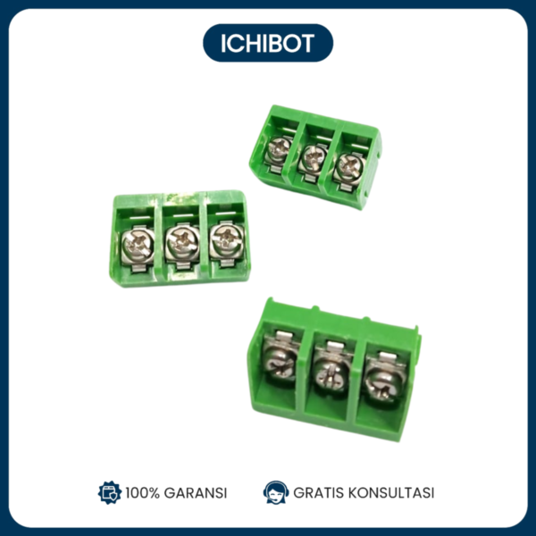 KF9500 Terminal Block Fence Pitch 9.5mm 3P - Hijau