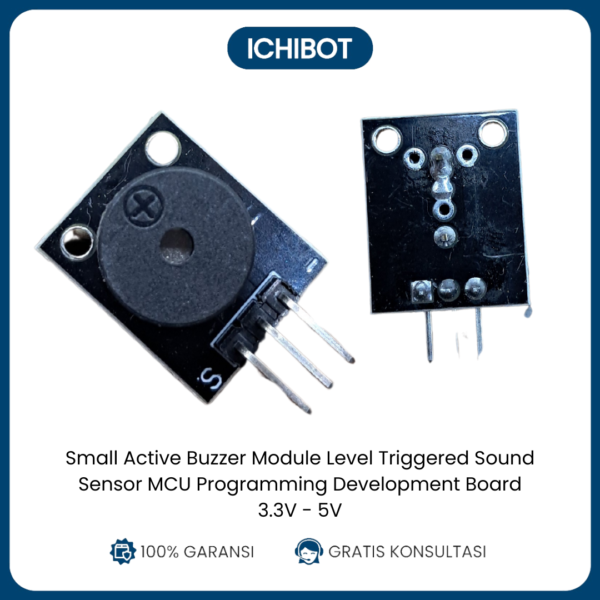 Small Active Buzzer Module Level Triggered Sound Sensor MCU Programming Development Board 3.3V - 5V