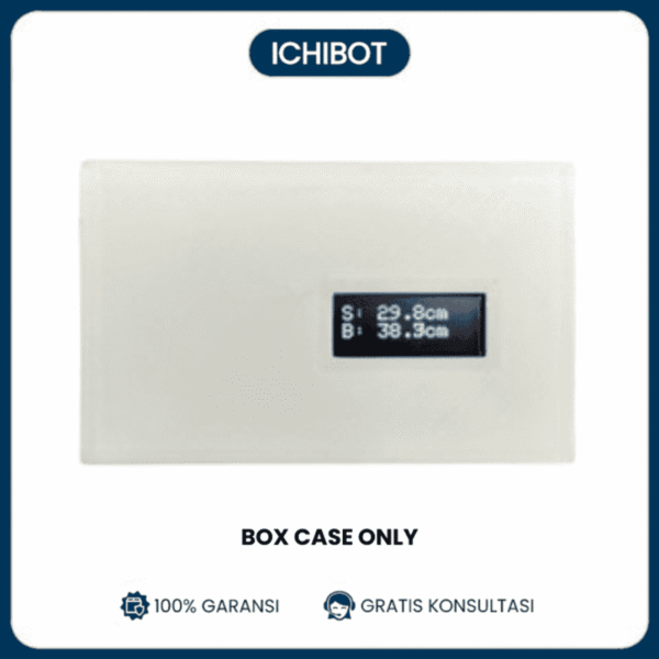 Box Case - Kit Module Penggaris Digital Sensor Ultrasonic HC SR04 Arduino Nano Modul Digital Ruller