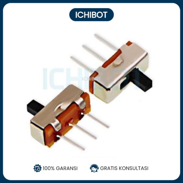 Toggle Switch SS12d00G4 Horizontal 3-Kaki SPDT Handle Switch Kecil