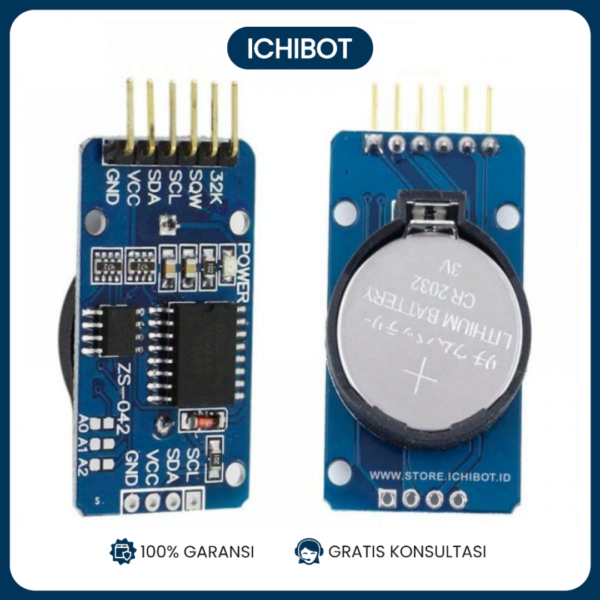 RTC DS3231 + AT24C32 Real Time Clock I2C Module Arduino + Battery