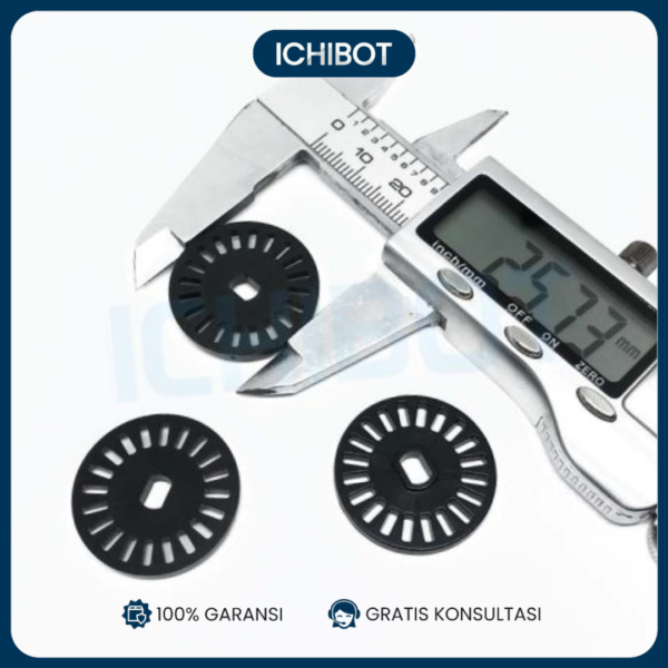 Piringan rotary encoder disc 20 hole for speed sensor motor
