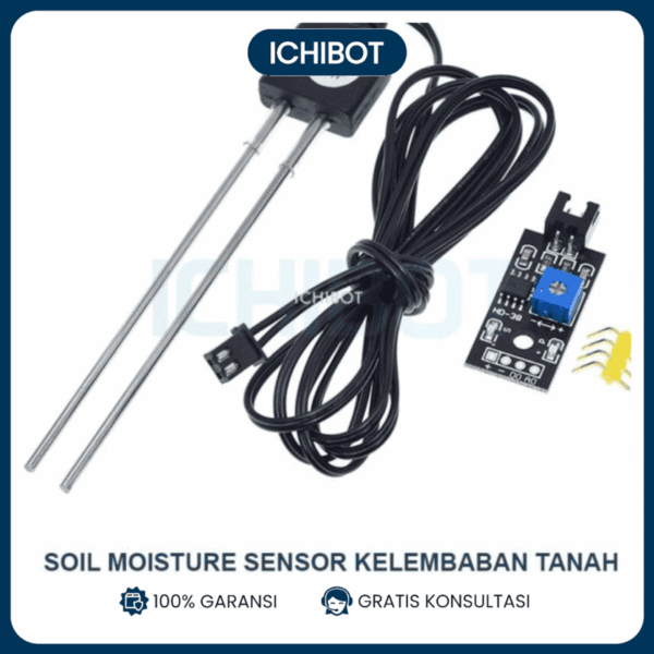 Soil Moisture Sensor Kelembaban Tanah Corrosion Resistant Probe