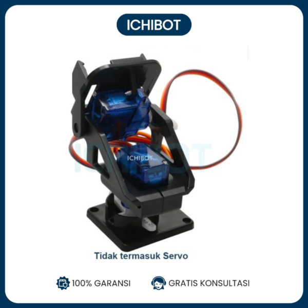 Servo Dual Gimbal SG90 Axis X Y Bracket Arm Camera DIY Dudukan Arm