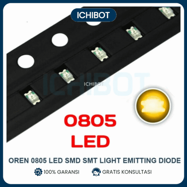 (10pcs) Oren 0805 LED SMD SMT Light Emitting Diode Orange