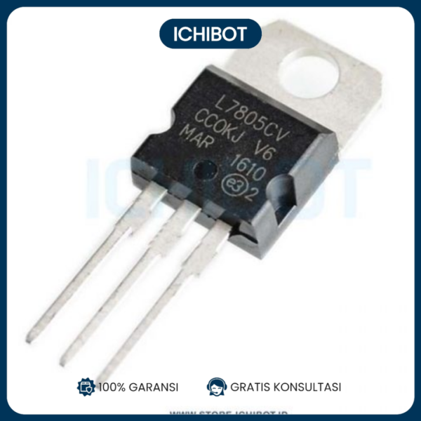 IC Regulator 7805 L7805 TO-220 5V 1.5A Voltage Regulator DIP