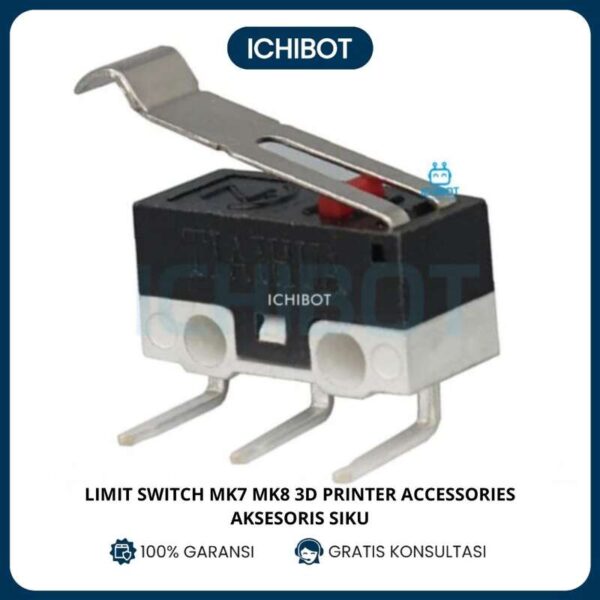 Limit Switch MK7 MK8 3D Printer Accessories Aksesoris siku Micro Sw