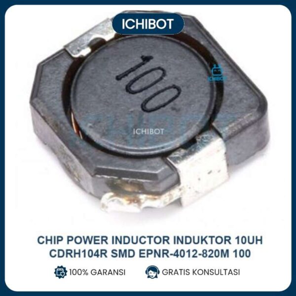 Chip Power Inductor Induktor 10uH CDRH104R SMD Epnr-4012-820m 100