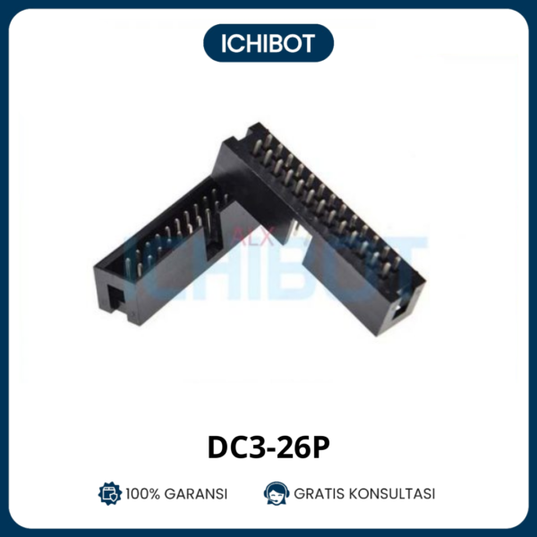 DC3 26P 26 Pin Socket IDC ISP interface JTAG