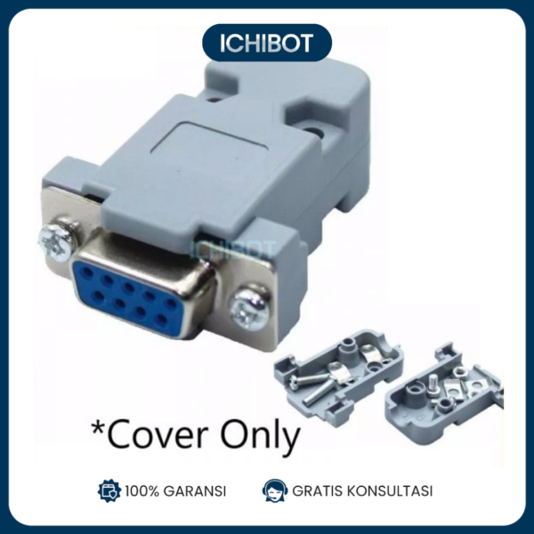 DB9 Female Cover Serial Port Plug RS232 Connector Terminal
