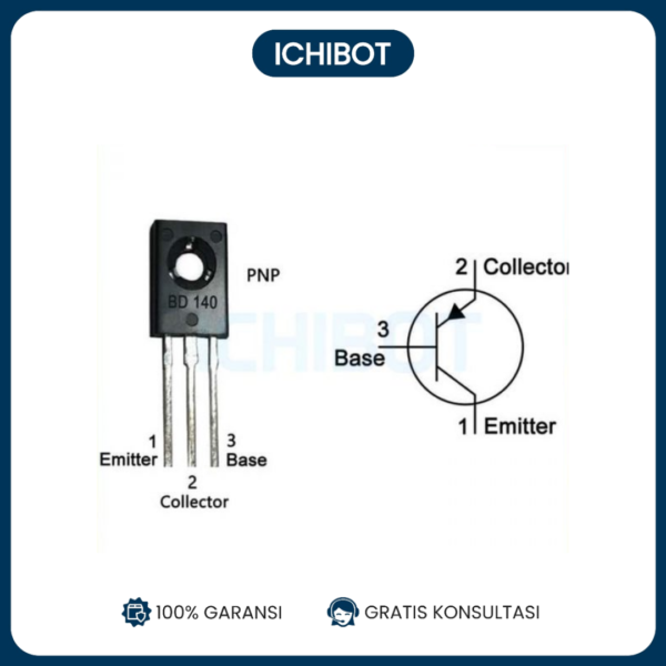 Transistor PNP BD140 BD 140 TO-126