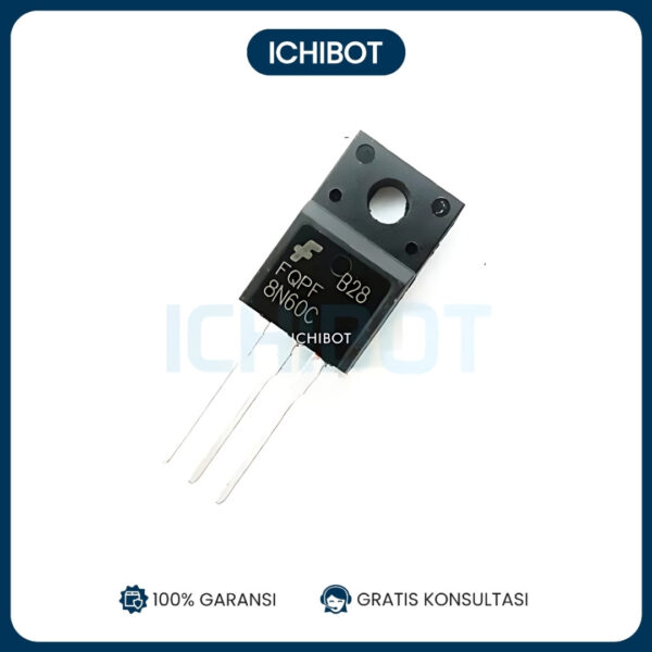 FQPF8N60C MOS FET 8A 600V package TO-220F FQPF 8N60C