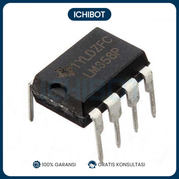 IC LM358 LM358N Amplifier Dual DIP-8 8Pin