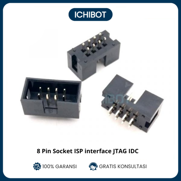 DC3 8P 8 Pin Socket IDC ISP interface JTAG