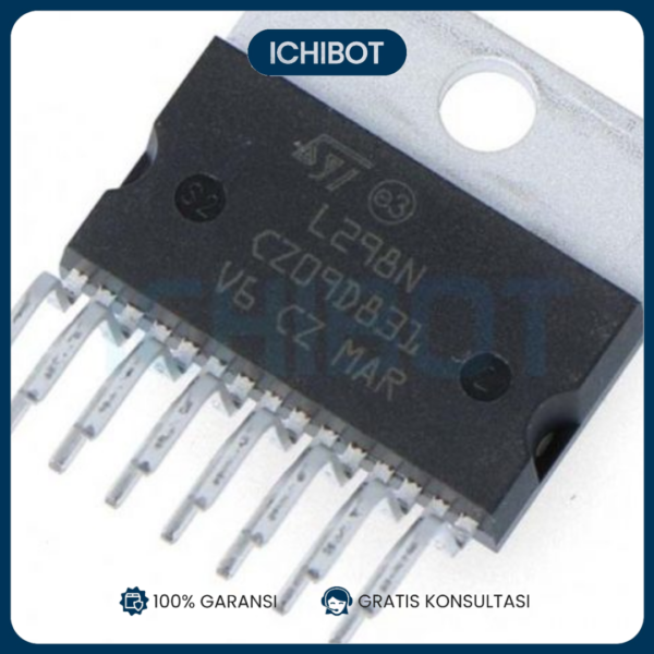 IC L298N Multiwatt Dual Full H-Bridge Driver Motor 2A 46V