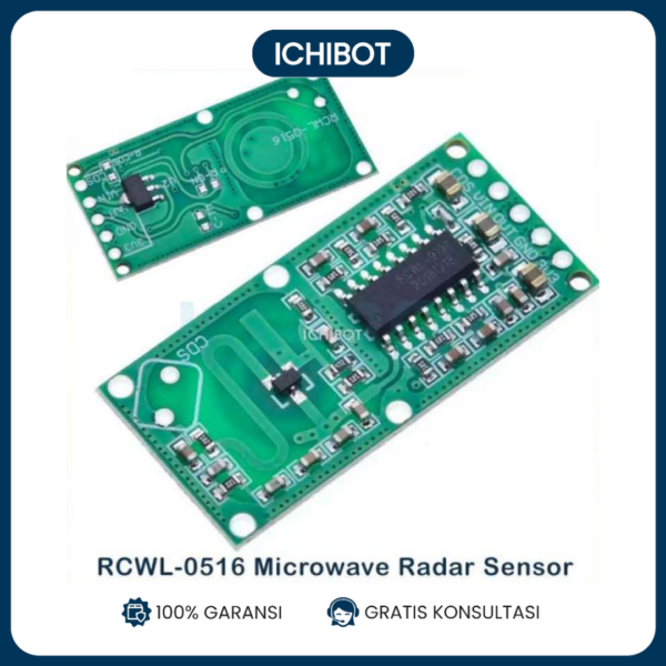 RCWL 0516 Microwave Radar Sensor Human Body Sensor Detector