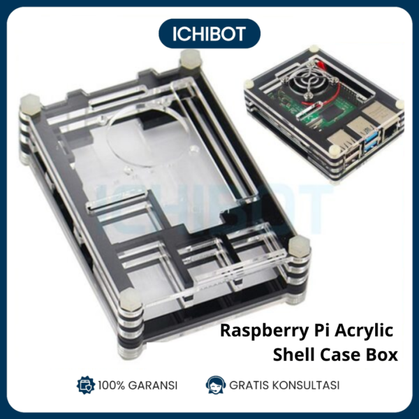 Raspberry Pi Acrylic Shell Case Box Cover 3rd generation B+ type