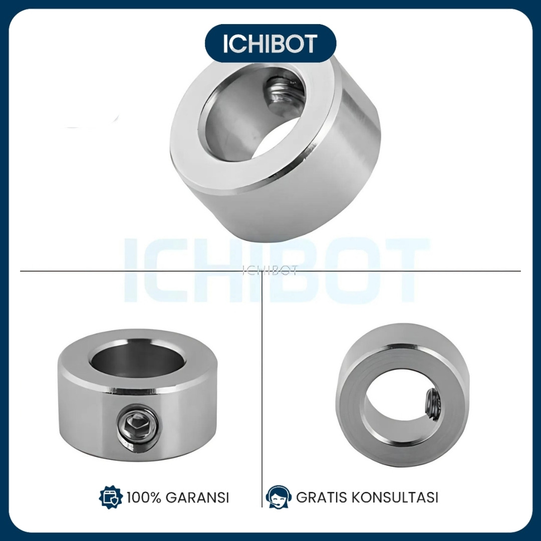 8mm Lock Collar Ring T8 Screw Linear Smooth Rod Lock Block 3D Printer