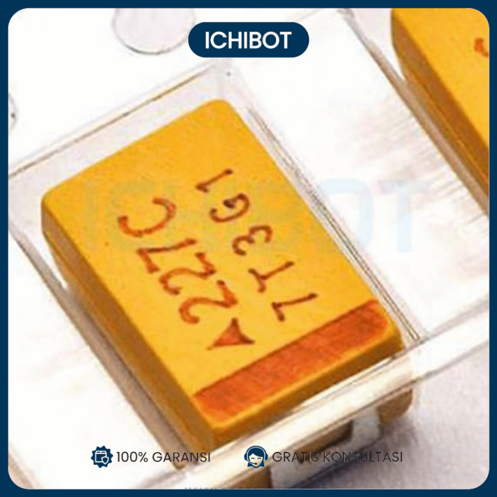 Tantalum Capacitors 7343 SMD 220UF 16V 227C D-type Kapasitor - Ichibot ...
