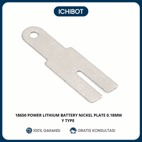 Nickel Plate And Steel Strip - Tembaga Baterai - 18650 0.18mm - Y Type