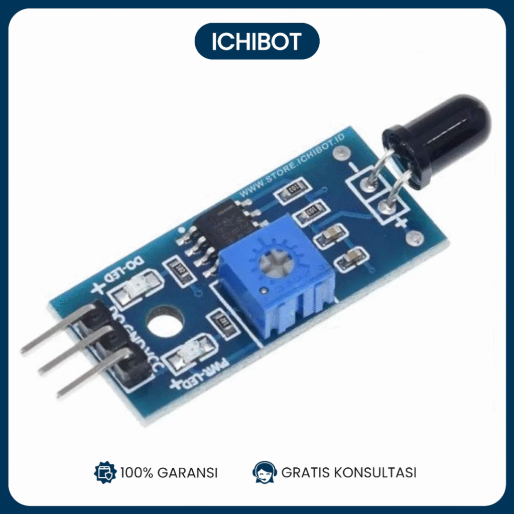 Sensor Api Infrared KY-026 Flame Detection Module 760-1100nm 5V ...