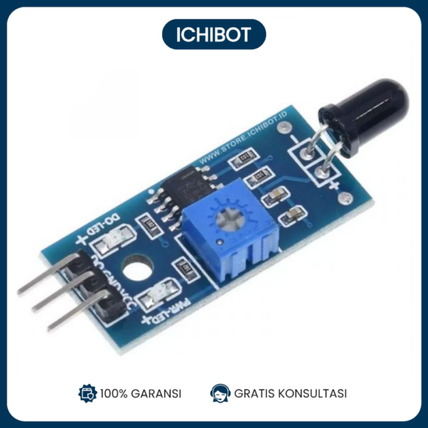 Sensor Api Infrared KY-026 Flame Detection Module 760-1100nm 5V