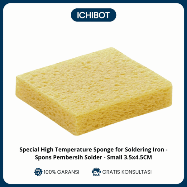 Special High Temperature Sponge for Soldering Iron - Spons Pembersih Solder - Small 3.5x4.5CM