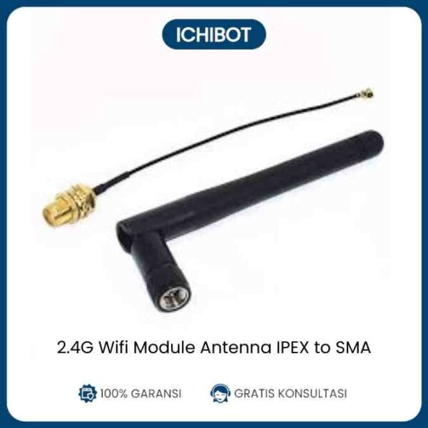 2.4G WIFI Antenna - IPEX to SMA Adapter