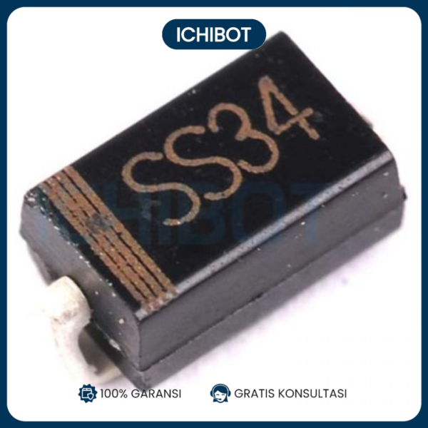 Dioda SMD SS34 1N5822 3A 40V Schottky