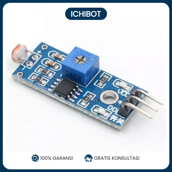 Modul Sensor LDR Cahaya KY-018 Photoresistor Light Arduino