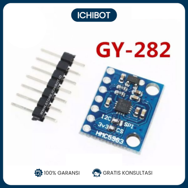 Sensor Compas GY-282 HMC5983 High Precision Three Axis Magnetic Field