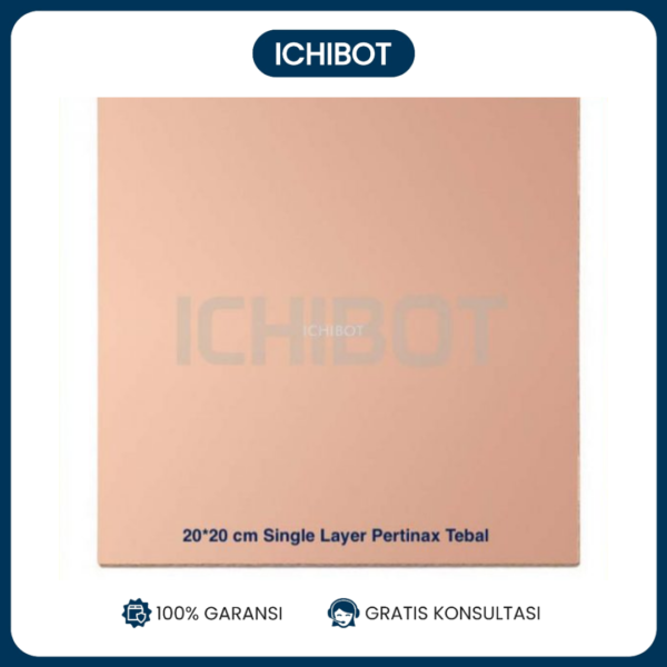 PCB 20*20CM Pertinax 20x20 cm Tebal 1.4 mm Single Layer 20 x 20 cm