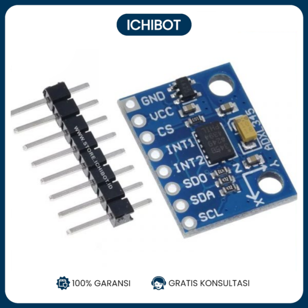GY-291 ADXL345 3 Axis Accelerometer of Gravity Tilt