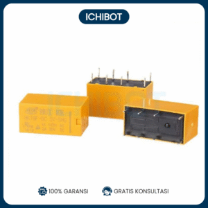 Relay DPDT HK19F-DC5V 5V 8Pin 5 V Kuning 8P 8 Pin HK19F