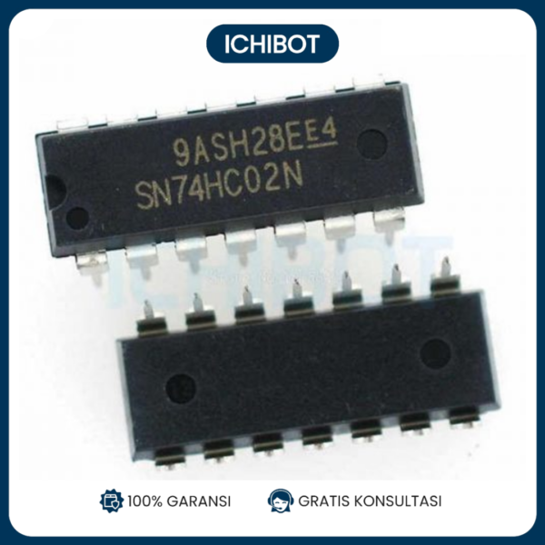 74HC02 7402 DIP Quad 2 Input NOR Gate