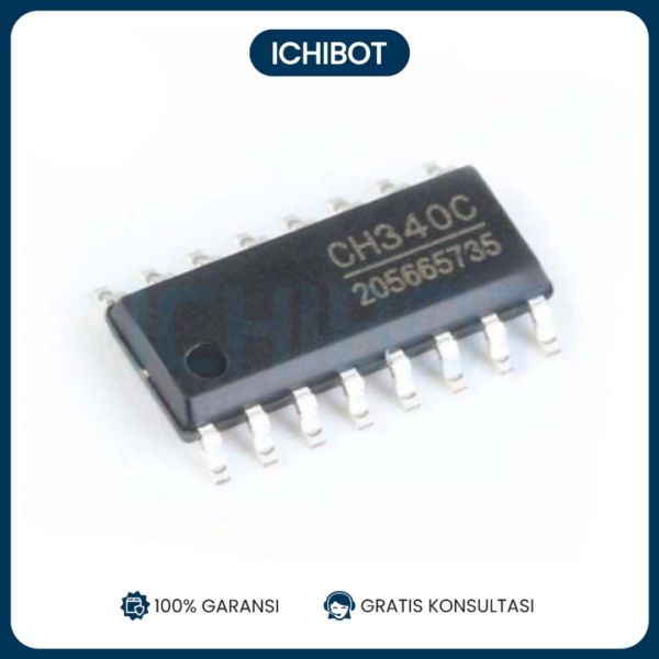 IC CH340 CH340C SOP-16 USB Serial TTL CH 340