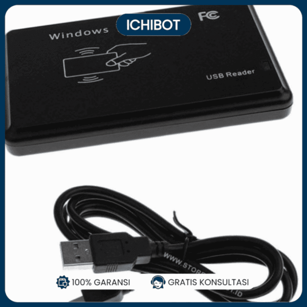 USB RFID Reader Mifare 13.56MHz NFC Plug and Play JT308 PC Laptop