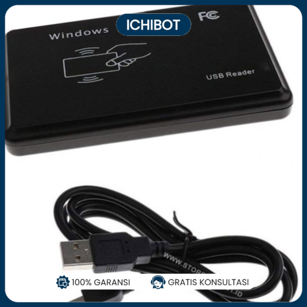USB RFID Reader 125 KHz  PLUG N PLAY JT307