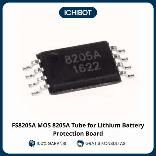 FS8205A MOS 8205A Tube for Lithium Battery Protection Board - IC Proteksi Baterai Lithium TSSOP8