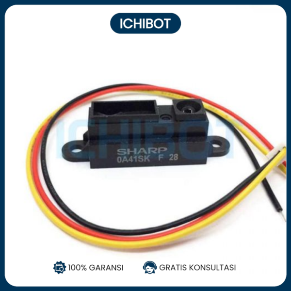 SHARP GP2Y0A41SK0F Sensor Jarak Analog 4-30cm Infrared Distance