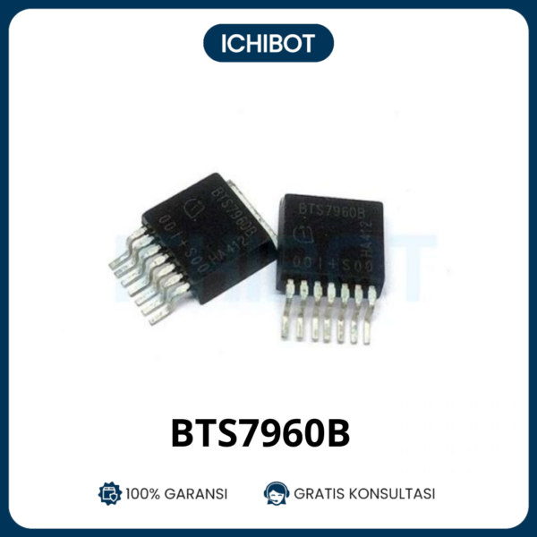 BTS7960B IC Driver Motor TO-263 43A H-Bridge High Current