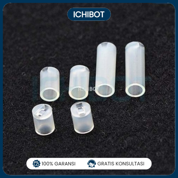 (10pcs) Spacer LED 6mm Plastic 6 mm Hood Panjang