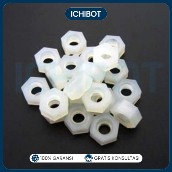 (10pcs) Mur M3 untuk Spacer Plastik