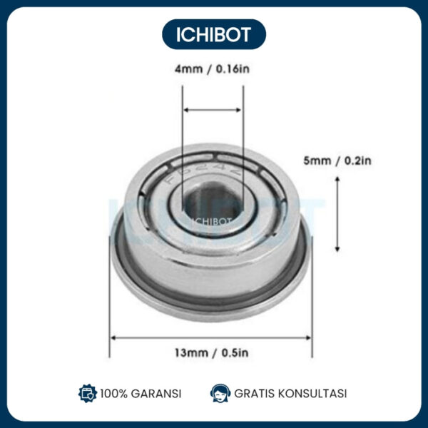 F624zz 4x15x5 Bearing Laker Ball 4*15*5 4mmx15mmx5mm 4mm 15mm Laher