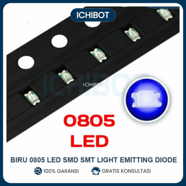 (10pcs) Biru 0805 LED SMD SMT Light Emitting Diode Blue