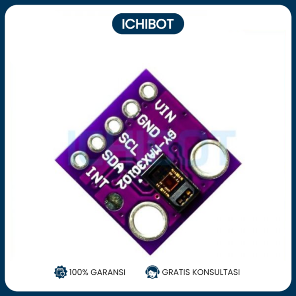 MAX30102 Sensor Detak Jantung SpO2 Oksimeter Heart Rate I2C GY