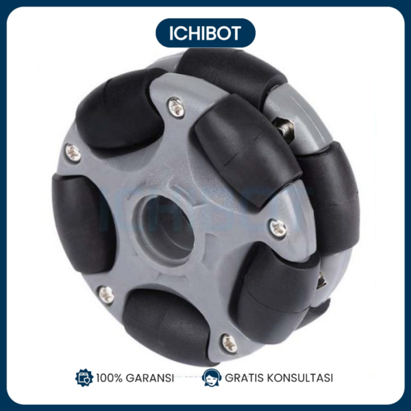 Roda Omni 58mm 14135 Omnidirectional Wheel Omni-Directional Robot