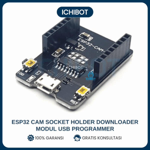 ESP32 CAM Programmer Downloader Socket Holder USB Module Burner