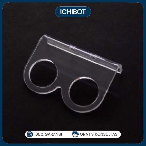 Bracket Sensor Ultrasonic HC-SR04 Bening Akrilik Mounting Holder